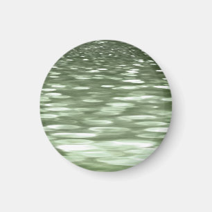 Imán Abstract #3: Olive green blur