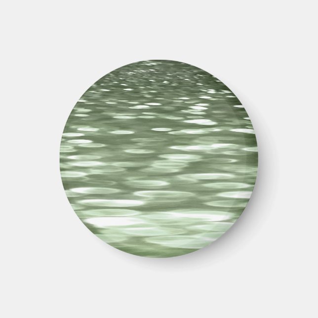 Imán Abstract #3: Olive green blur (Frente)