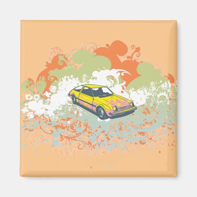 Imán Abstract Car (Frente)