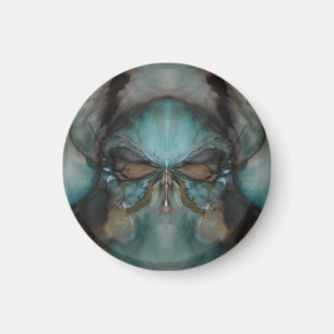 Imán Abstract Design Scary Viking Mask