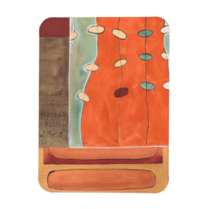 Imán Abstract Parade of Eggs por Erica J Vess