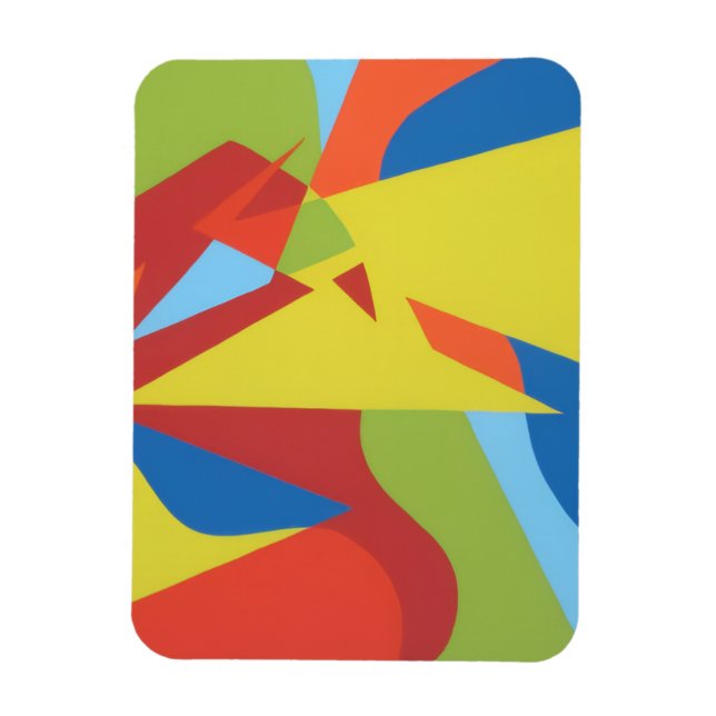 Imán Abstract Toucan Beak Magnet (Vertical)