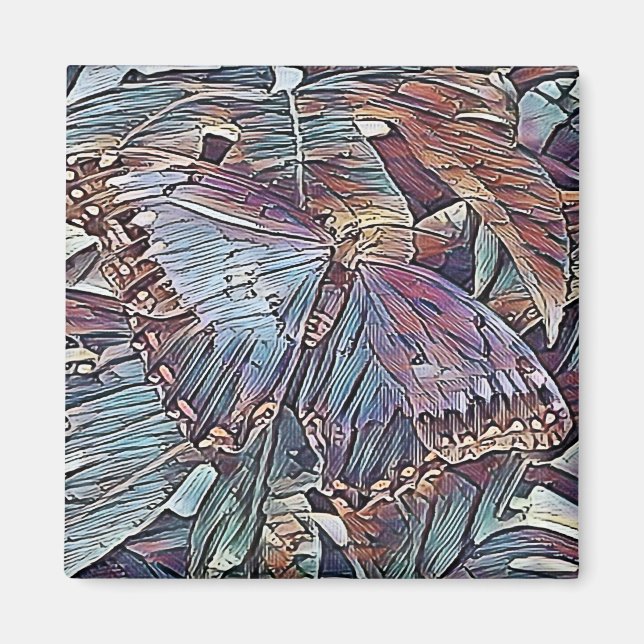 IMÁN ABSTRACTO DE LAS MARIPOSAS (Frente)