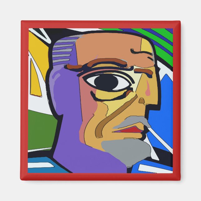 Imán Abstracto de sí mismo.Cara (Frente)