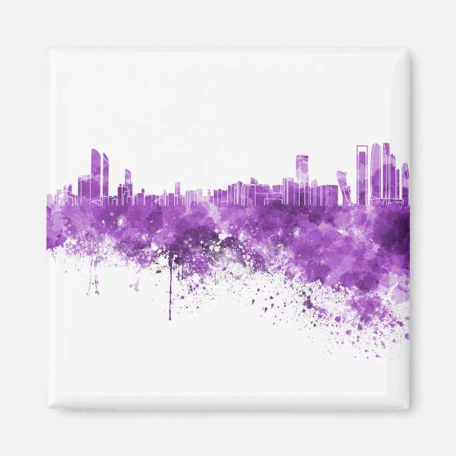 Imán Abu Dhabi skyline (Frente)