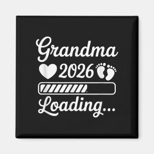 Imán Abuela 2026 Cargando Anuncio de Embarazo Nueva Abu
