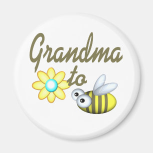 Imán Abuela a abeja
