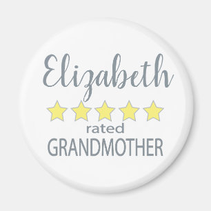 Imán Abuela De 5 Estrellas