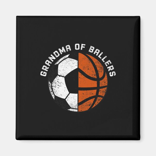 Imán Abuela De Ballers Fun Soccer Abuela (Frente)