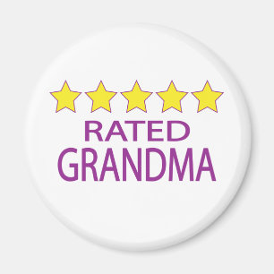 Imán Abuela de cinco estrellas