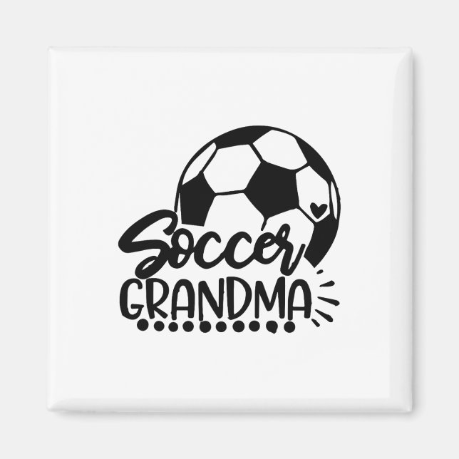Imán Abuela de fútbol (Frente)
