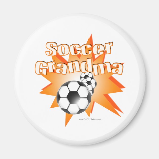 Imán Abuela de fútbol (Frente)
