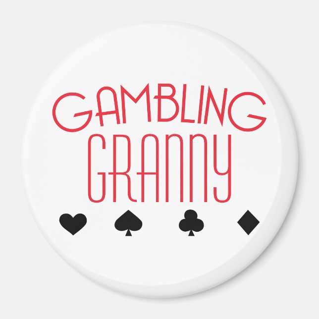 Imán Abuela de juego (Frente)