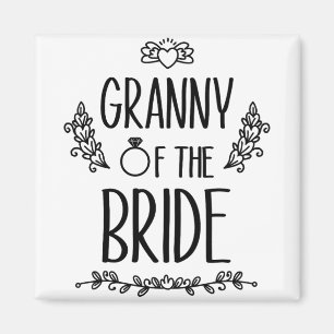 Imán Abuela De La Familia De La Novia Matrimonial