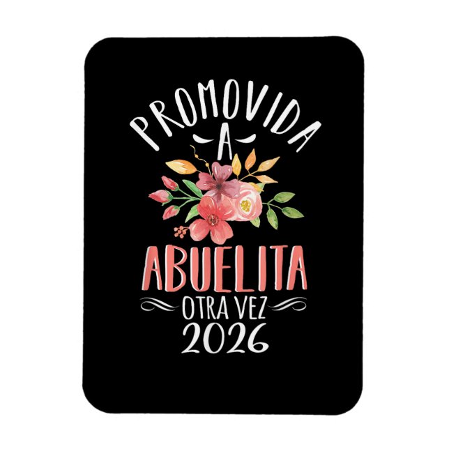 Imán Abuela de nuevo en español (Vertical)