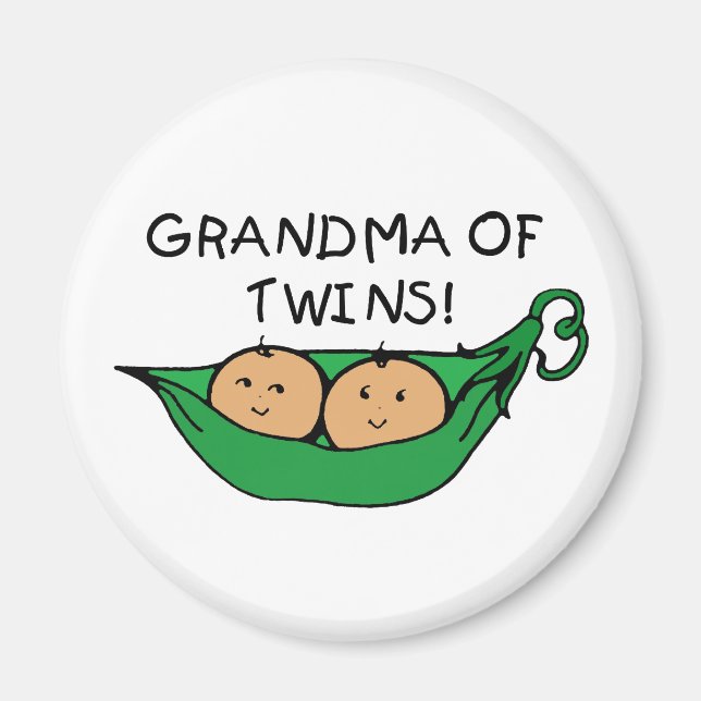 Imán Abuela de Twins Pod (Frente)