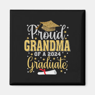 Imán Abuela De Un Graduado De 2024 Para La Graduación F
