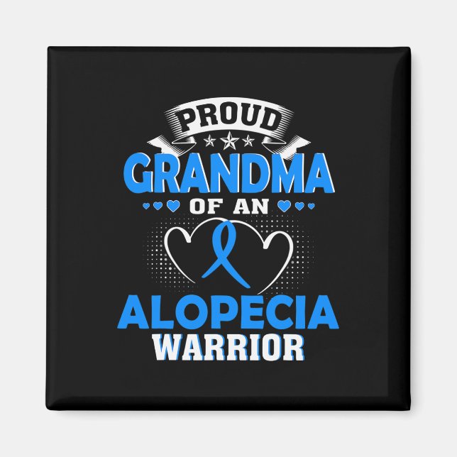 Imán Abuela De Un Guerrero De Alopecia (Frente)