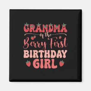 Imán Abuela Del Chica De Cumpleaños Primera Familia Ber