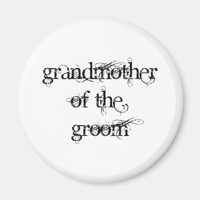 Imán Abuela del Groom (Frente)