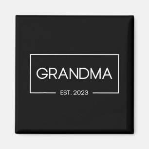 Imán Abuela Est 2023 Nueva Abuela Primera Vez