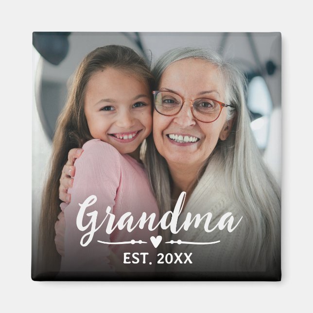 Imán Abuela Estableció el Día de los Abuelos (Frente)
