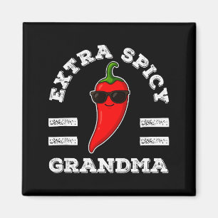 Imán Abuela Extra Scy Mujeres Humor Foodie Pimiento Pic