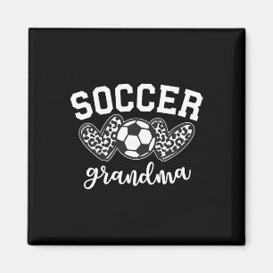 Imán Abuela Fútbol Abuela Fútbol Día del Juego Madre