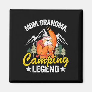 Imán Abuela mamá campamento leyenda rv campista perezos