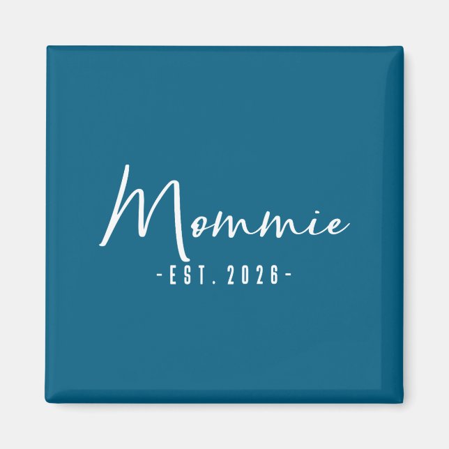 Imán Abuela Monísima Anuncio de Bebé Mamá (Frente)