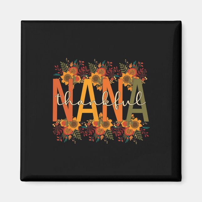 Imán Abuela Nana Abuela de Acción de Gracias Nana Abuel (Frente)