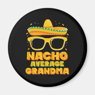 Imán Abuela No Promedio Familia Cinco De Mayo