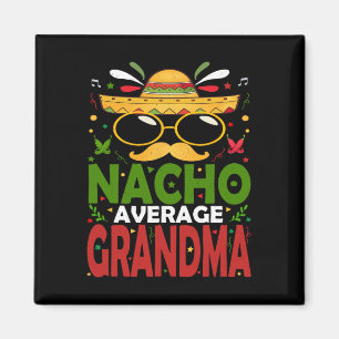 Imán Abuela No Promedio Funny Mama Mexicana Cinco De 