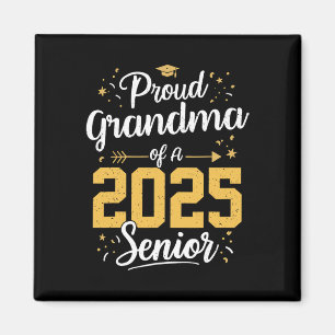 Imán Abuela Orgullosa De Un Senior 2025 Cl De 2025 Gra
