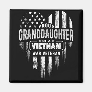 Imán Abuela Orgullosa, Vietnam, veterano abuelo Gr