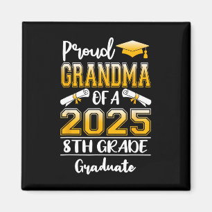 Imán Abuela Orgullosa Y Graciosa De Un Grado De Octavo