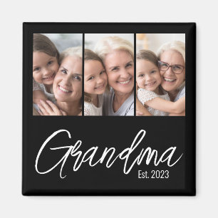 Imán Abuela Personalizable Año de Fundación 3 Foto