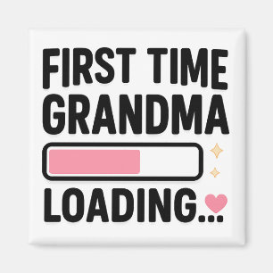 Imán Abuela por Primera Vez Cargando
