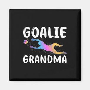 Imán Abuela portera de fútbol de una abuela guardameta