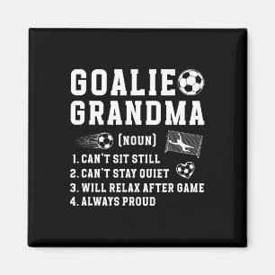 Imán Abuela portera de fútbol Definición Guardameta de 