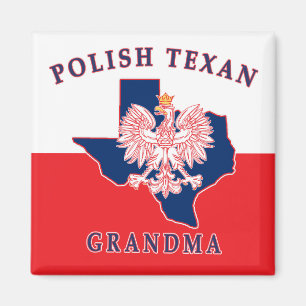 Imán Abuela texana polaca