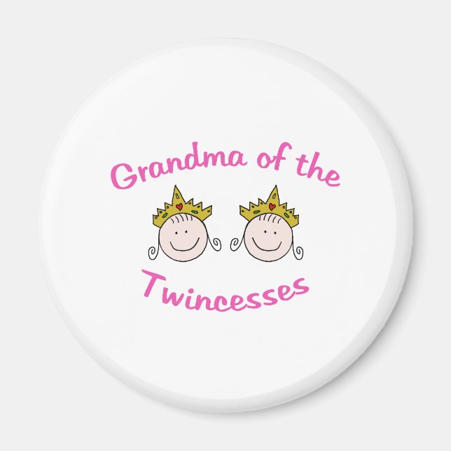 Imán Abuela Twincess (Frente)