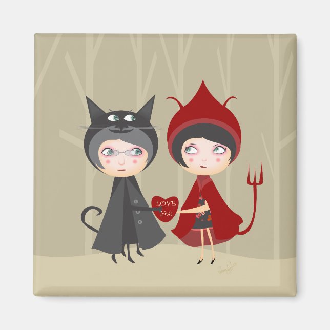 Imán Abuela Valentine (Frente)