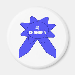 Imán Abuelo #1 Cinta Azul
