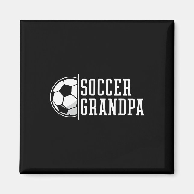 Imán Abuelo Abuelo Fútbol (Frente)
