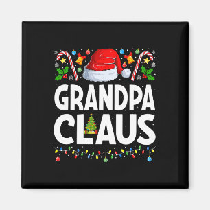 Imán Abuelo Claus Xmas Familia a la altura de Santa Abu