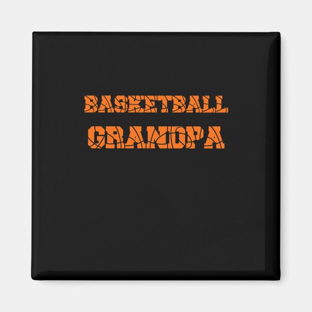 Imán Abuelo de baloncesto (Frente)