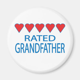 Imán Abuelo de cinco corazones