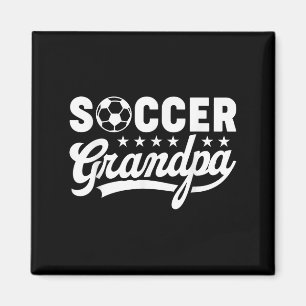 Imán Abuelo de fútbol humor divertido papá deportes vin