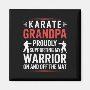 Imán Abuelo de Karate apoyando a mi guerrero Karate Gra